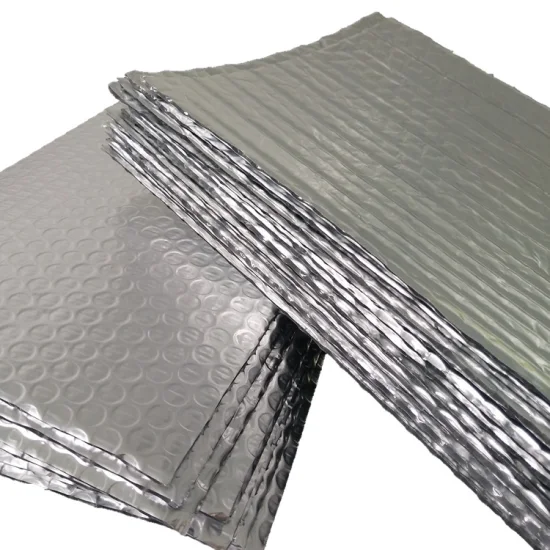 Aluminium Self Adhesive Sound Insulation Material Bubble Foil Wrap Insulation